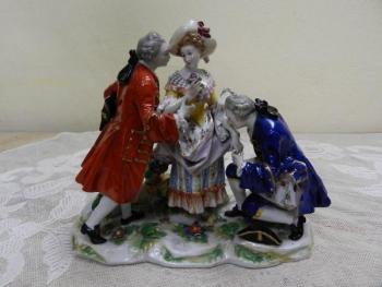 Porzellan Figurengruppe - Porzellan - 1850 Porzellan Figurengruppe - Porzellan - 1850