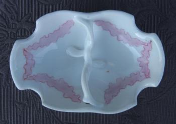 Porzellan Aschenbecher - 1852 Porzellan Aschenbecher - 1852