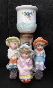 Porzellan Kerzenhalter - 1900 Porzellan Kerzenhalter - 1900