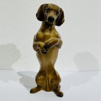 Porzellan Figur Dachshund - Rosenthal - 1950 Porzellan Figur Dachshund - Rosenthal - 1950