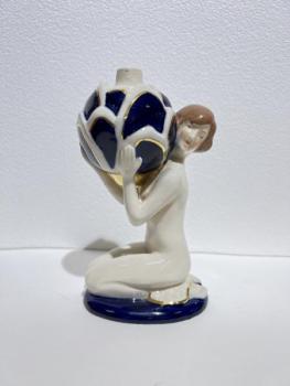 Porzellan Figur Mädchen - Royal Dux - 1925